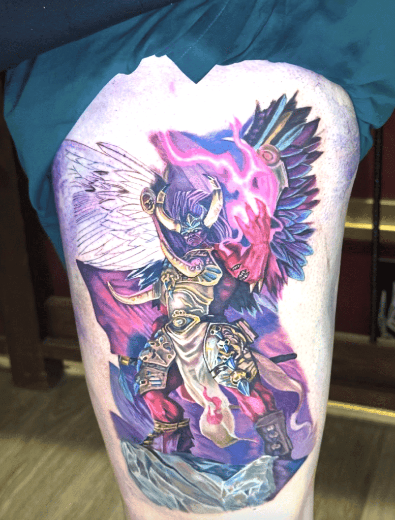 Magnus the Red Warhammer 40k Tattoo