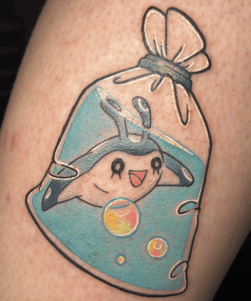 Mantyke Water Sinnoh Pokémon Tattoo