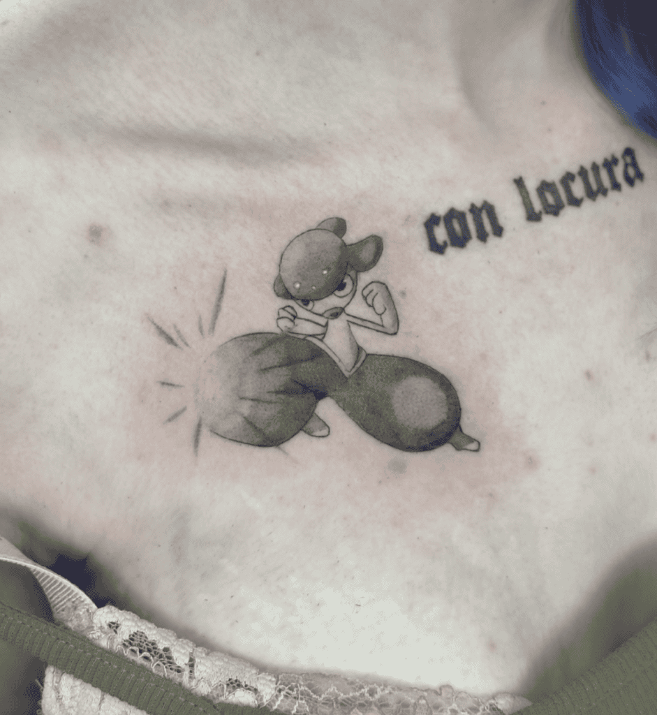 Medicham Hoenn Pokémon Tattoo