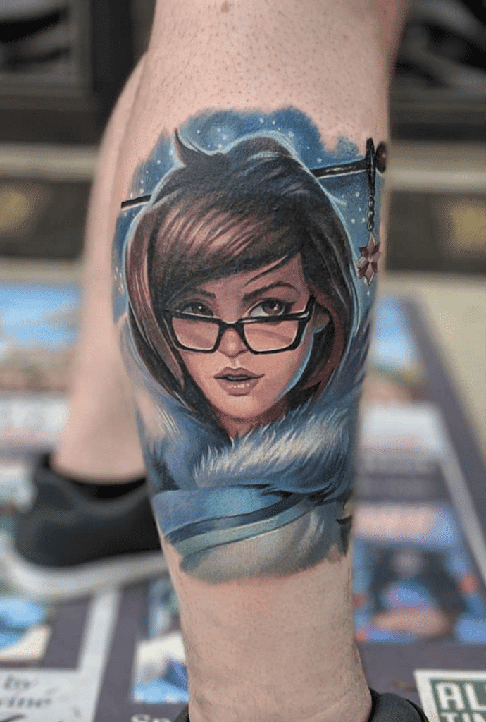 Mei Overwatch Tattoo