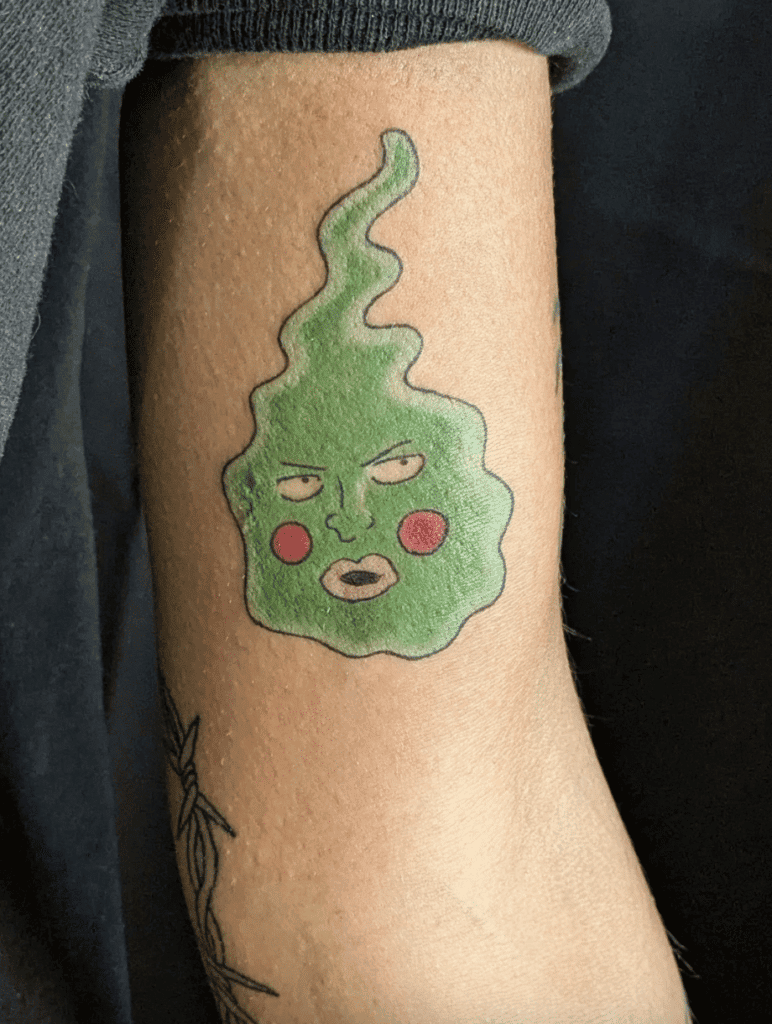 Mob Psycho 100 Dimple Anime Tattoo