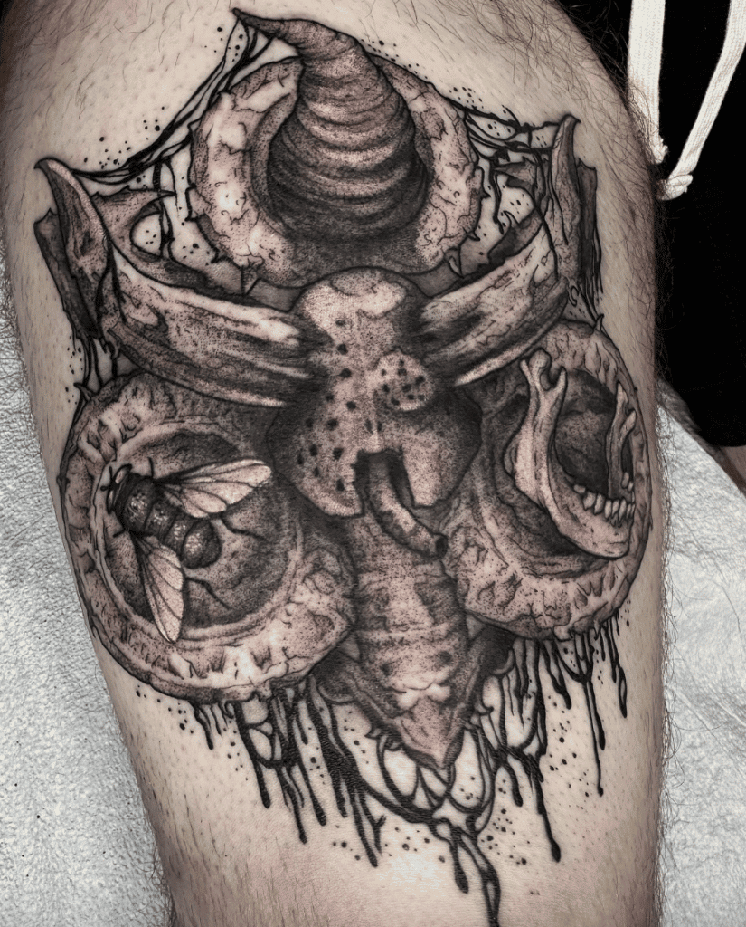 Nurgle Warhammer 40k Tattoo