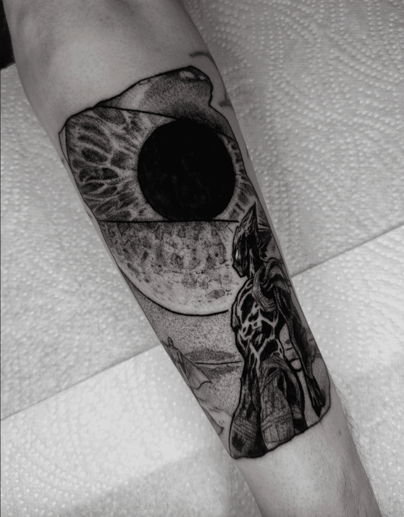 One Punch Garou Man Anime Tattoo