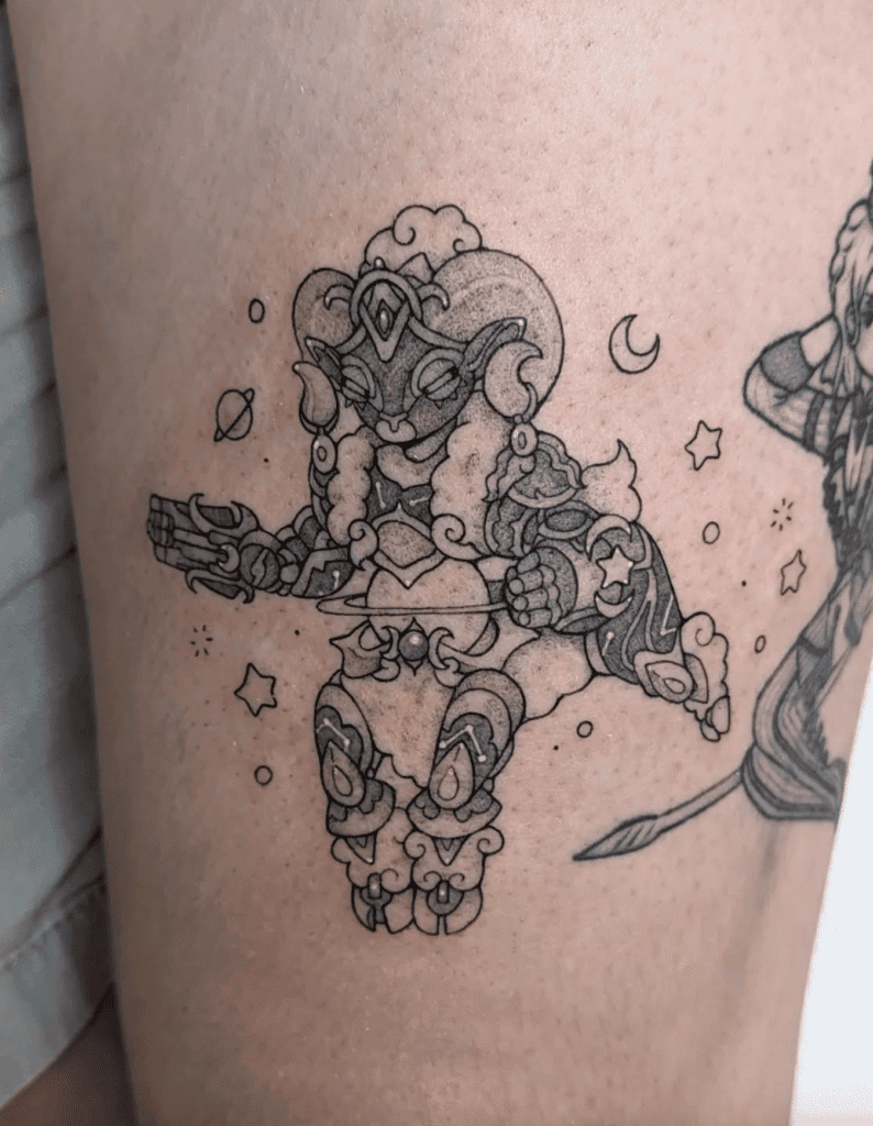 Orisa Overwatch Tattoo
