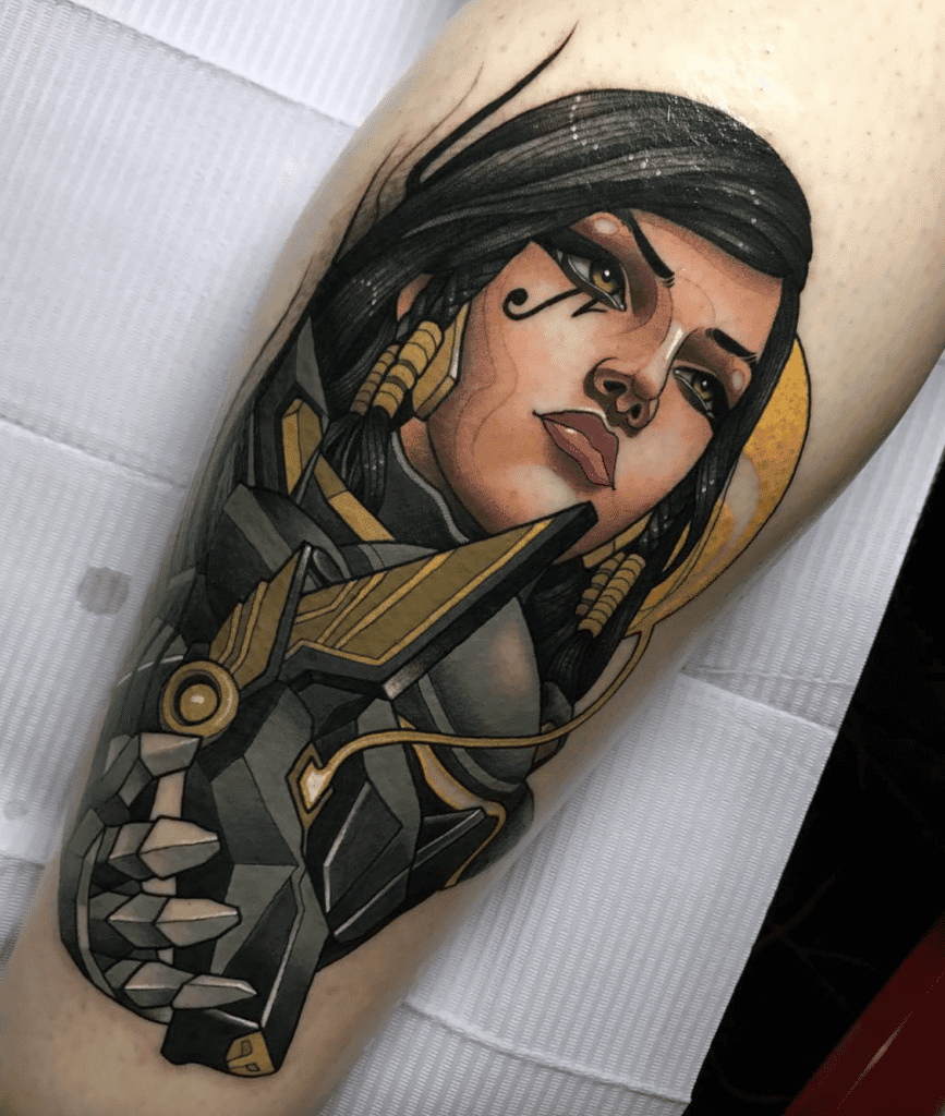 Pharah Overwatch Tattoo