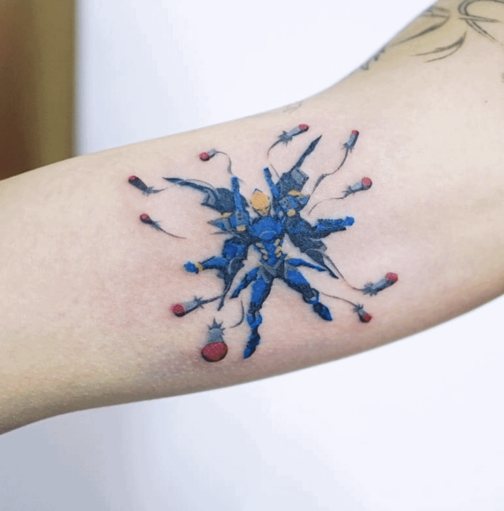 Pharah Super Overwatch Tattoo