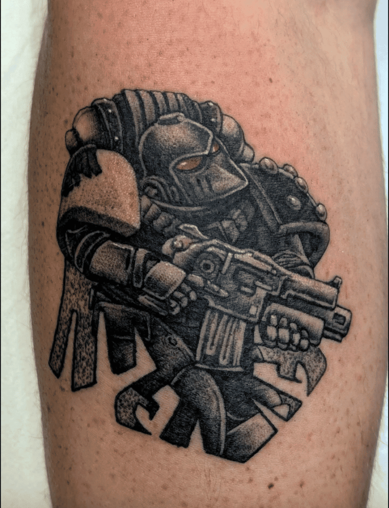 Ravenguard Warhammer 40k Tattoo