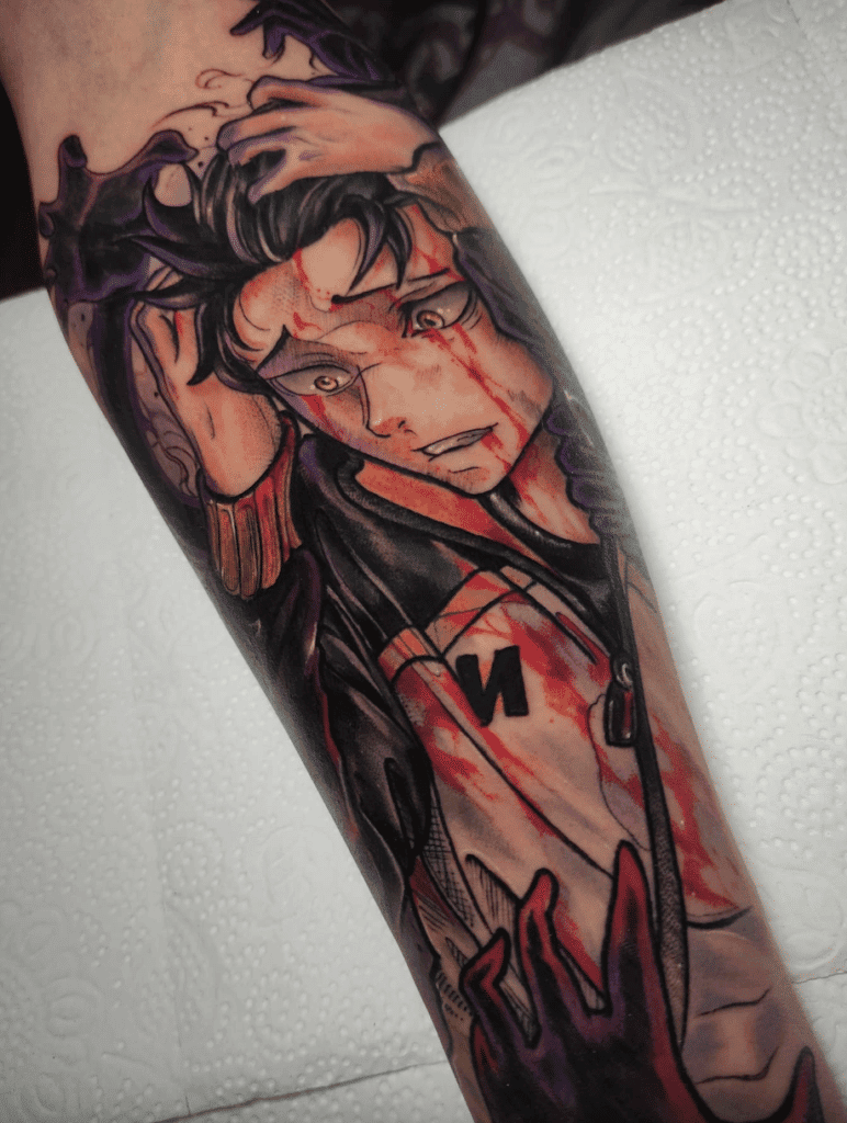 Re Zero Anime Tattoo