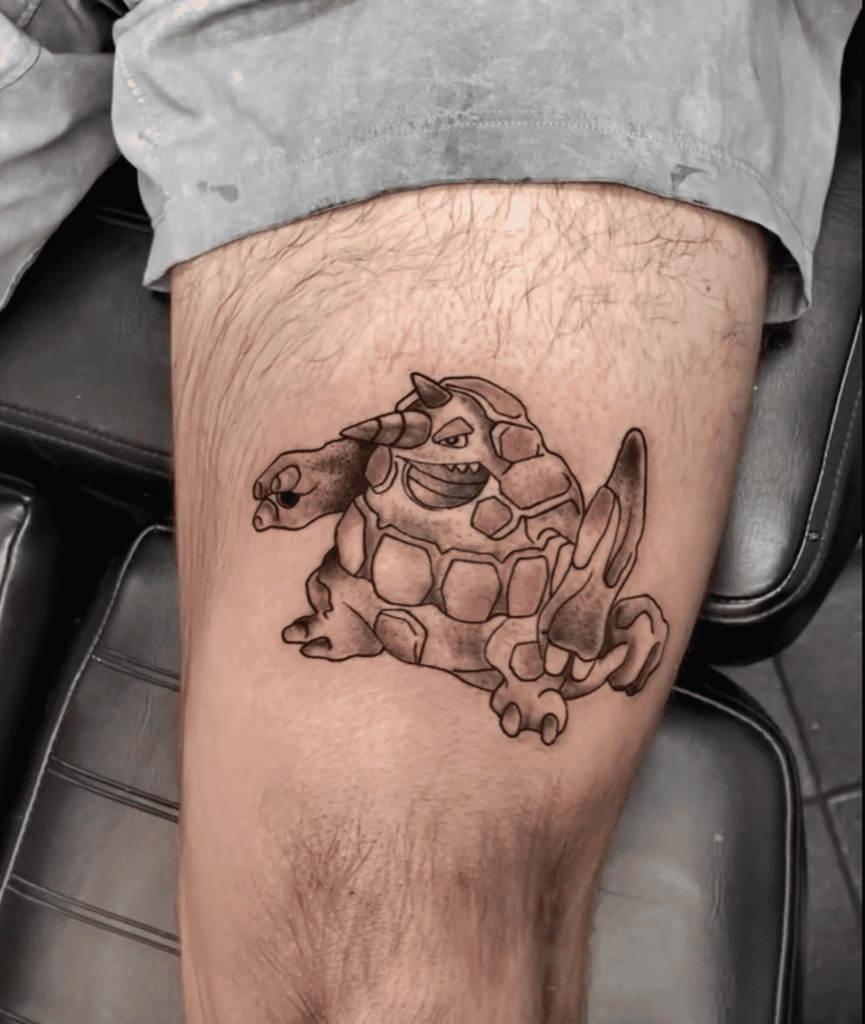 Rhyperior Sinnoh Pokémon Tattoo