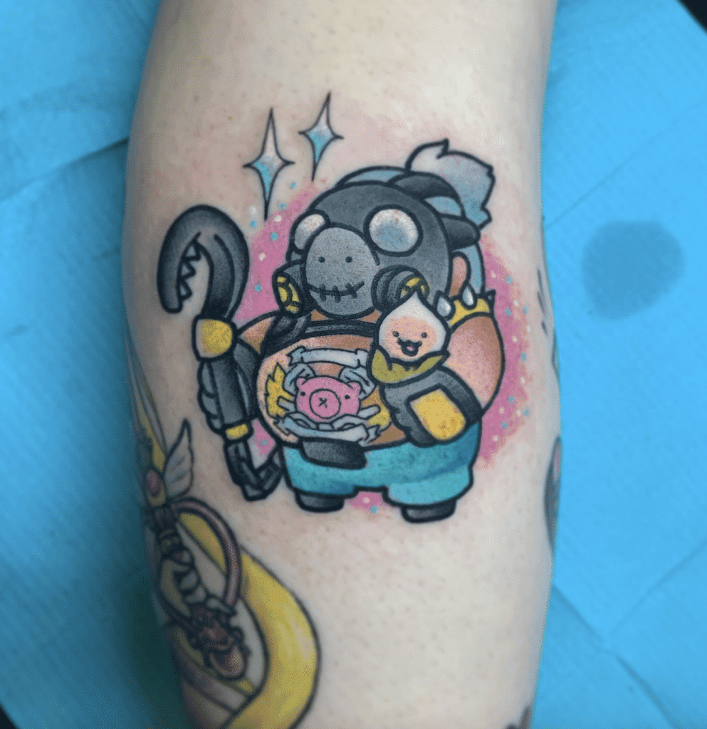 Roadhog cute Overwatch Tattoo