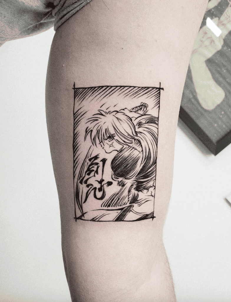 Rurouni Kenshin Anime Tattoo