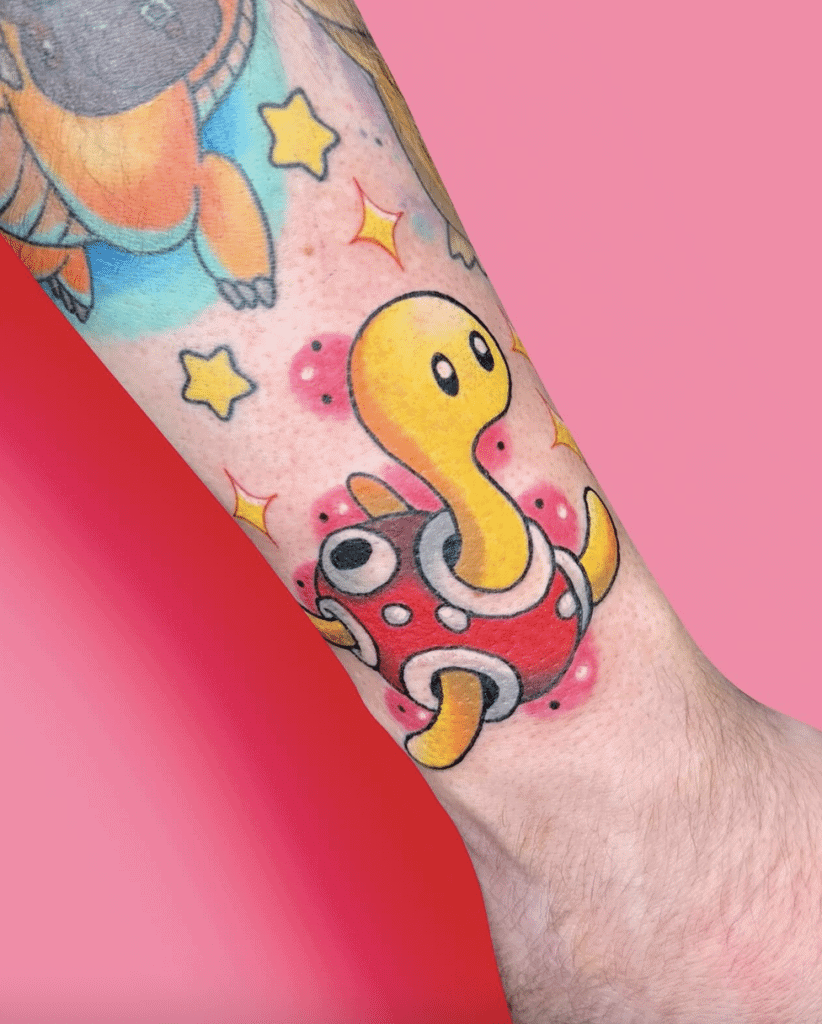 Shuckle Johto Pokémon Tattoo