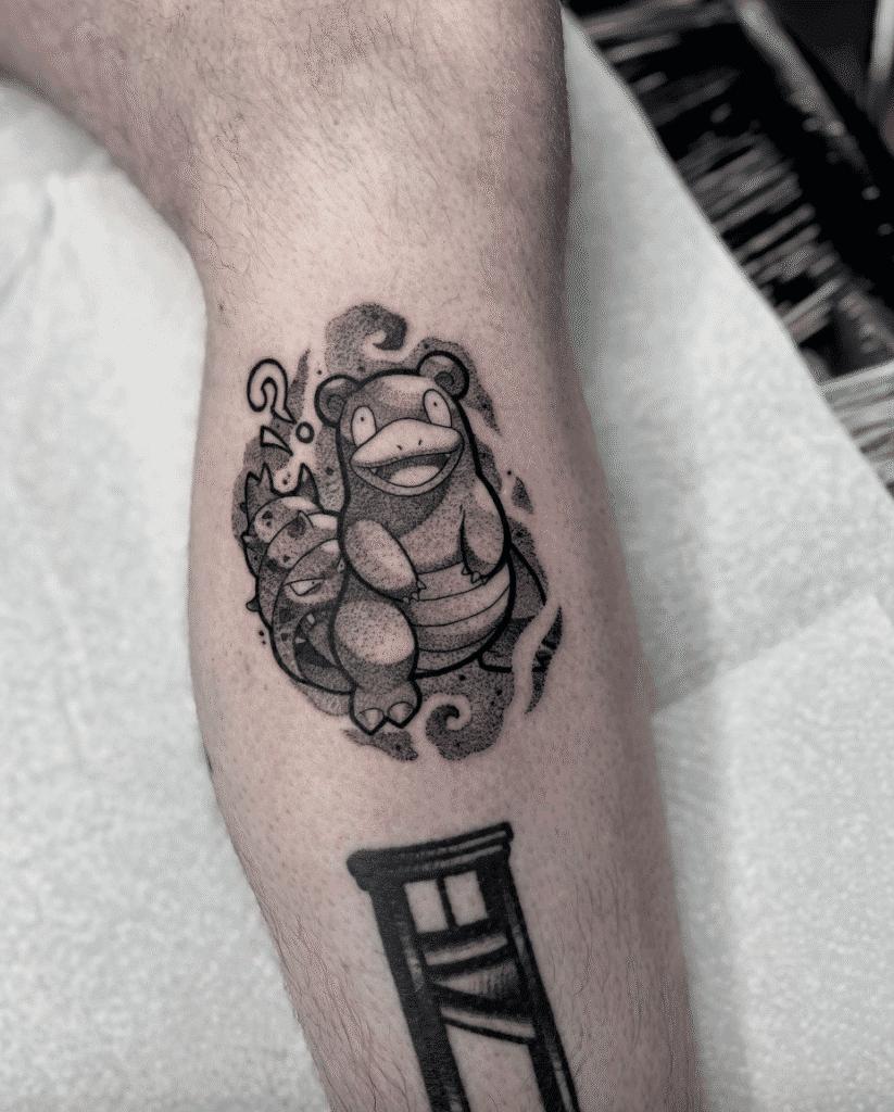 Slowbro Johto Pokémon Tattoo