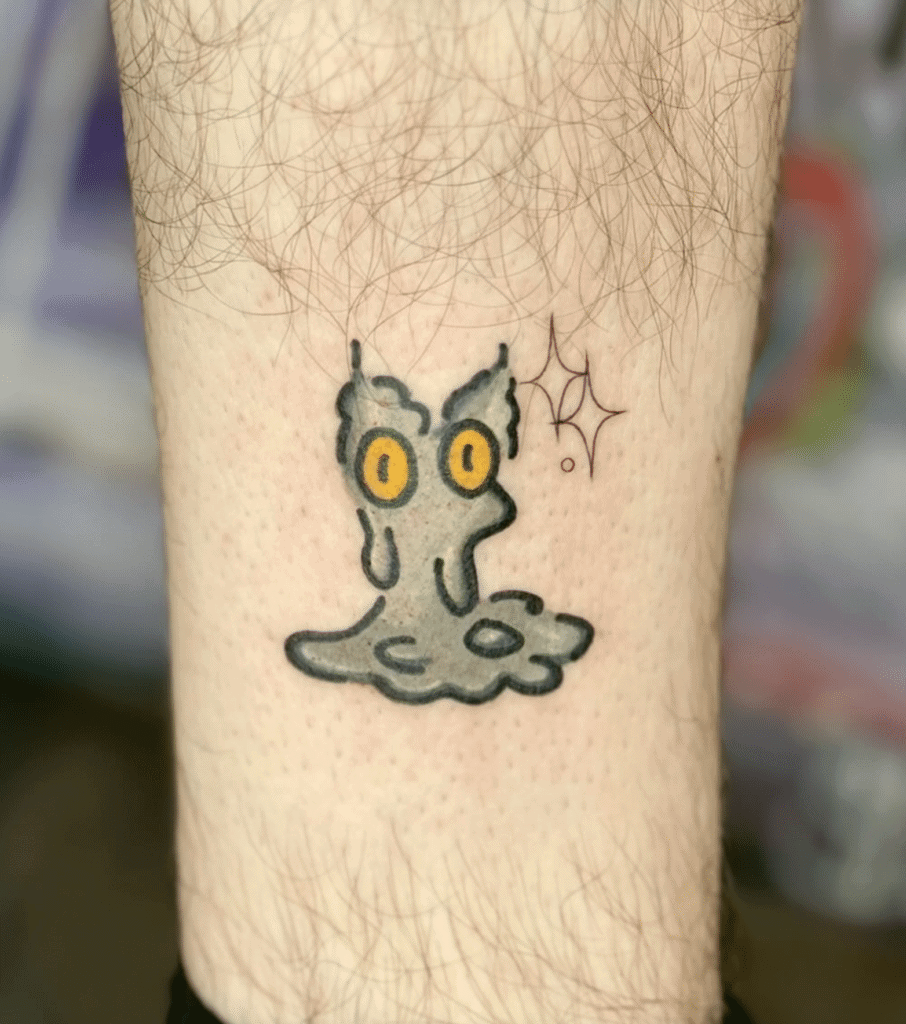 Slugma Shiny Johto Pokémon Tattoo