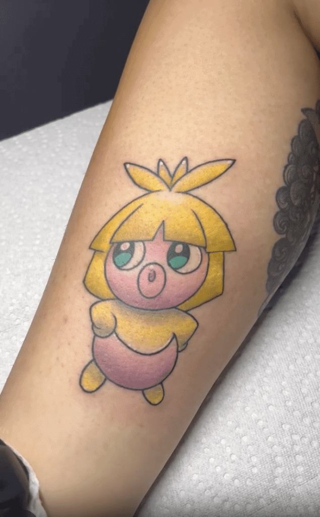 Smoochum Johto Pokémon Tattoo