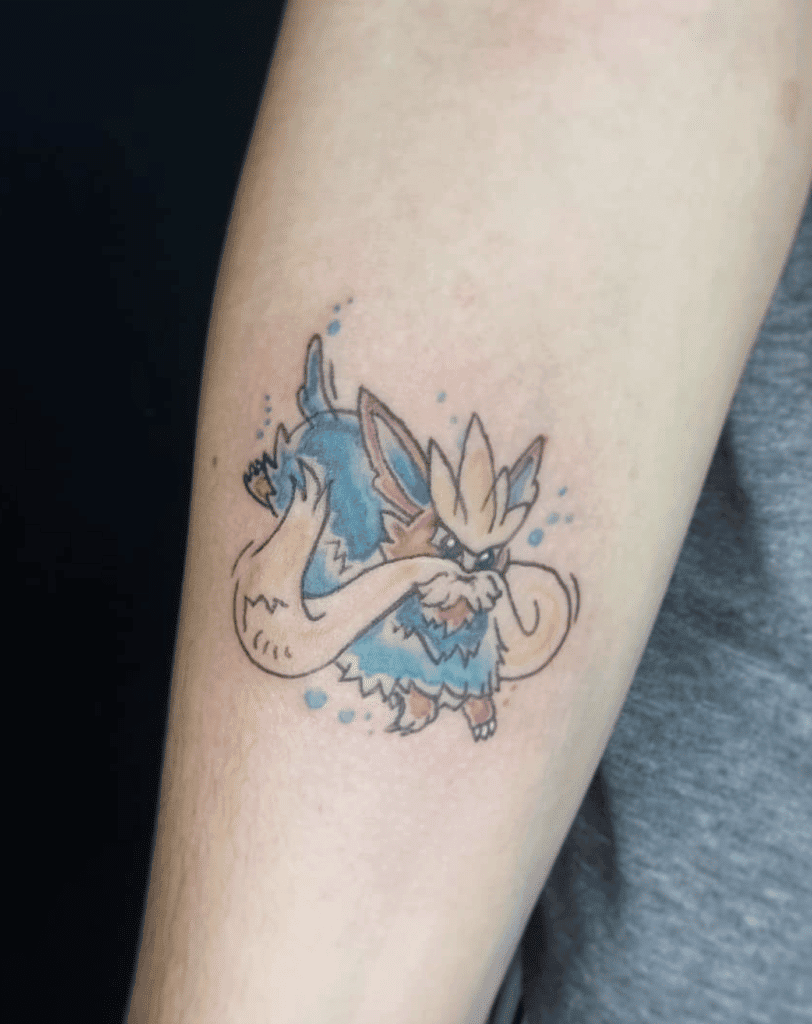 Stoutland Unova Pokémon Tattoo