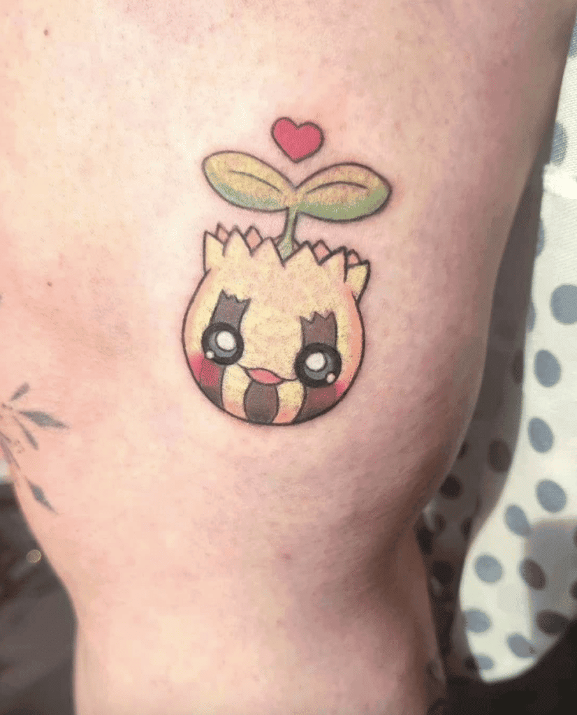 Sunkern Johto Pokémon Tattoo