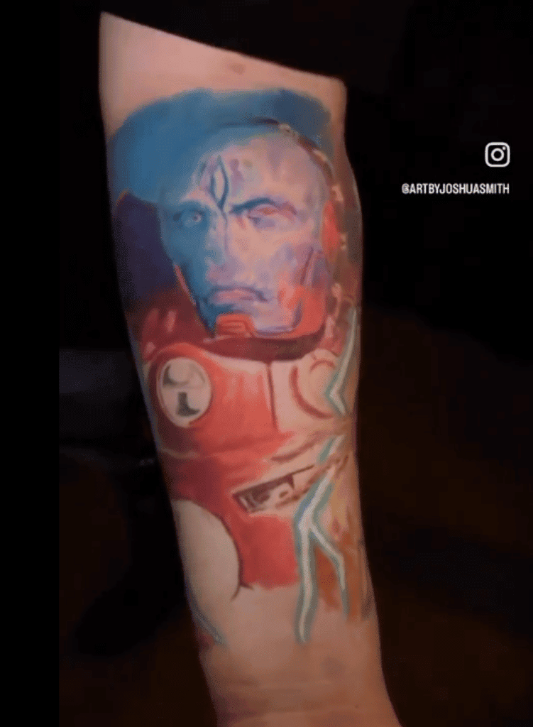 Tau Warhammer 40k Tattoo