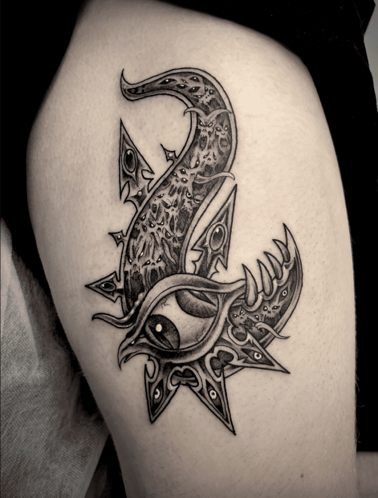 Tzeentch Mark Warhammer 40k Tattoo