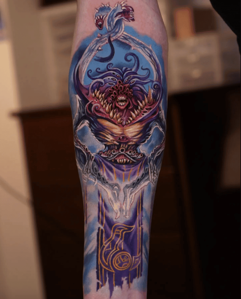 Tzeentch Warhammer 40k Tattoo