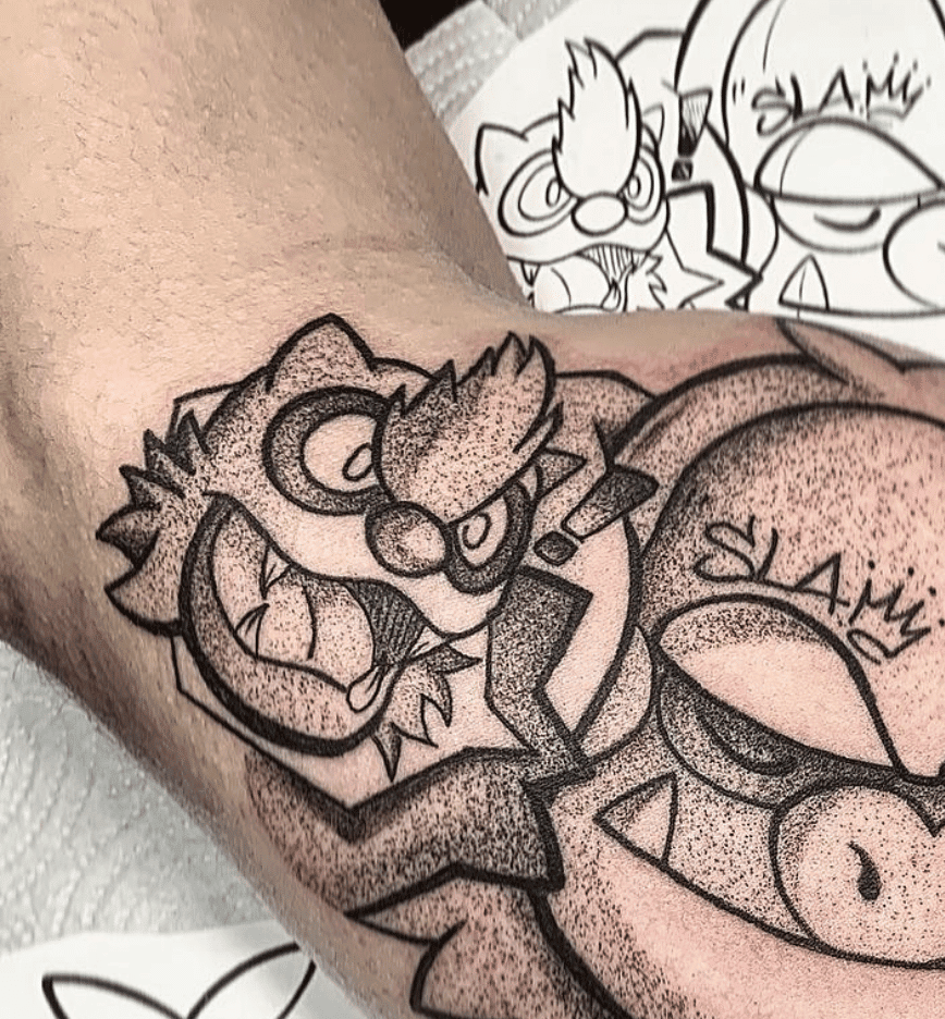 Vigoroth Hoenn Pokémon Tattoo