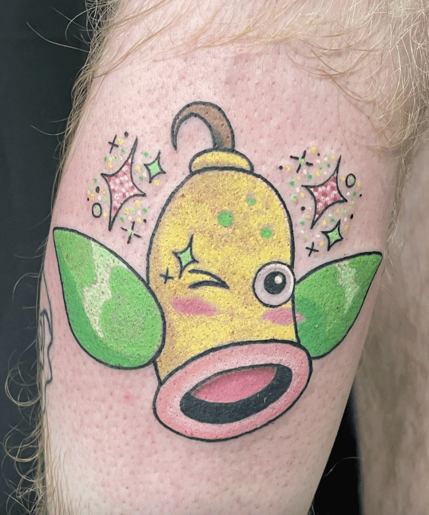 Weepinbell Johto Pokémon Tattoo