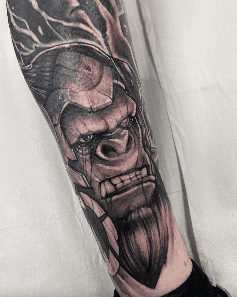 Winston Overwatch Tattoo