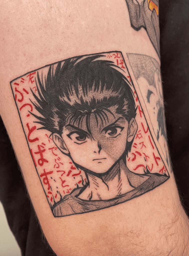 Yu Yu Hakusho Anime Tattoo