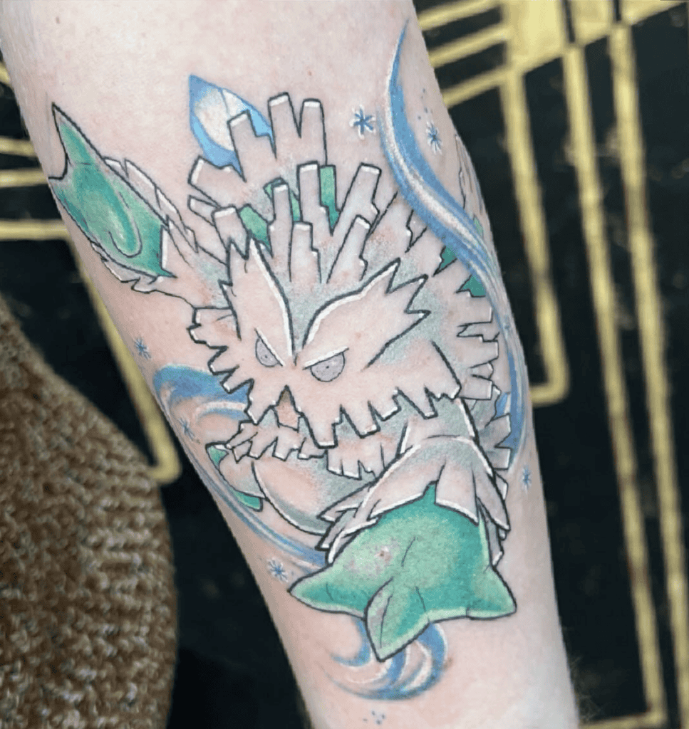 Abomasnow Sinnoh Pokémon Tattoo