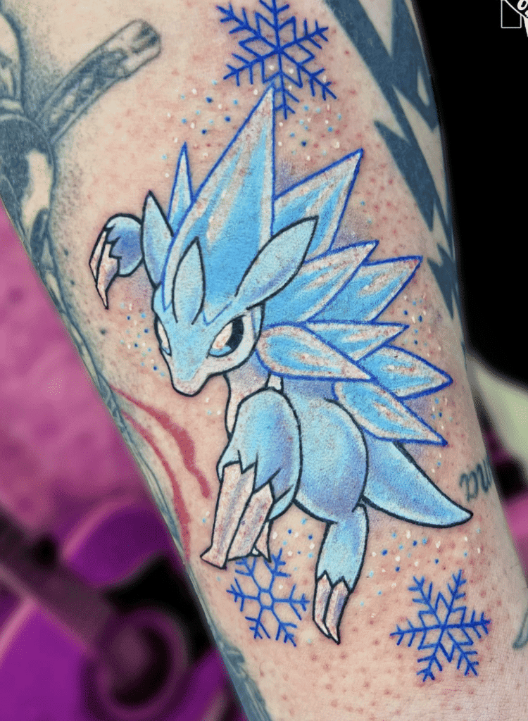 Alolan Sandslash Alola Pokémon Tattoo