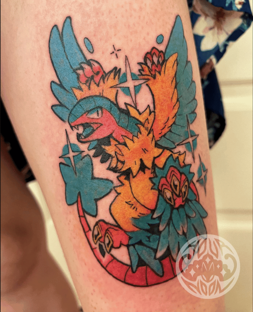 Archeops Unova Pokémon Tattoo