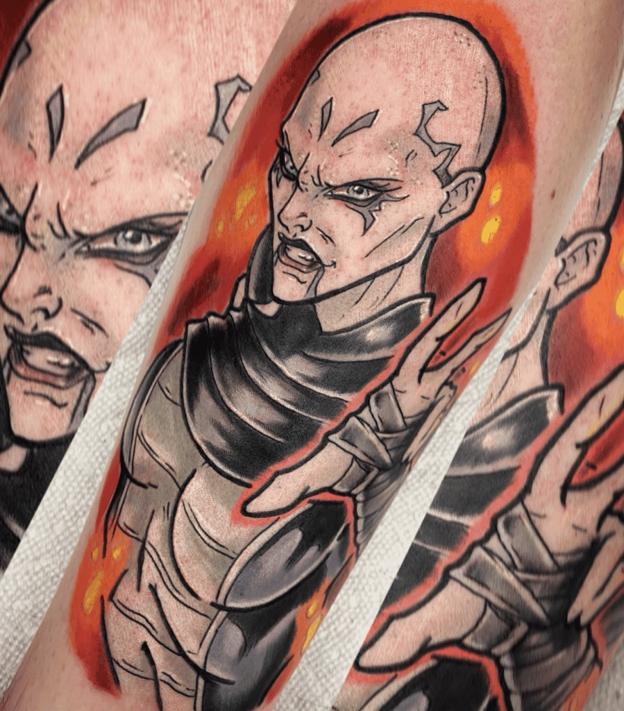 Assajj Ventress Star Wars Tattoo