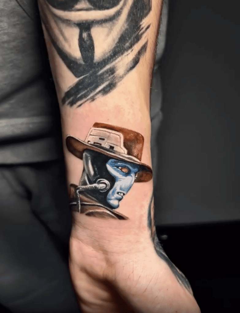 Cad Bane Star Wars Tattoo
