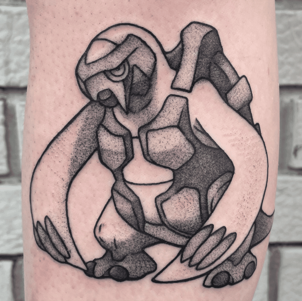 Carracosta Unova Pokémon Tattoo