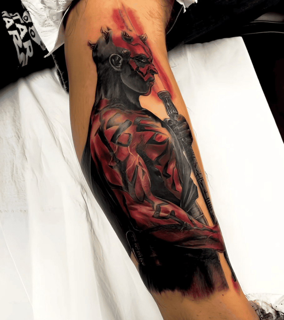 Darth Maul Star Wars Tattoo