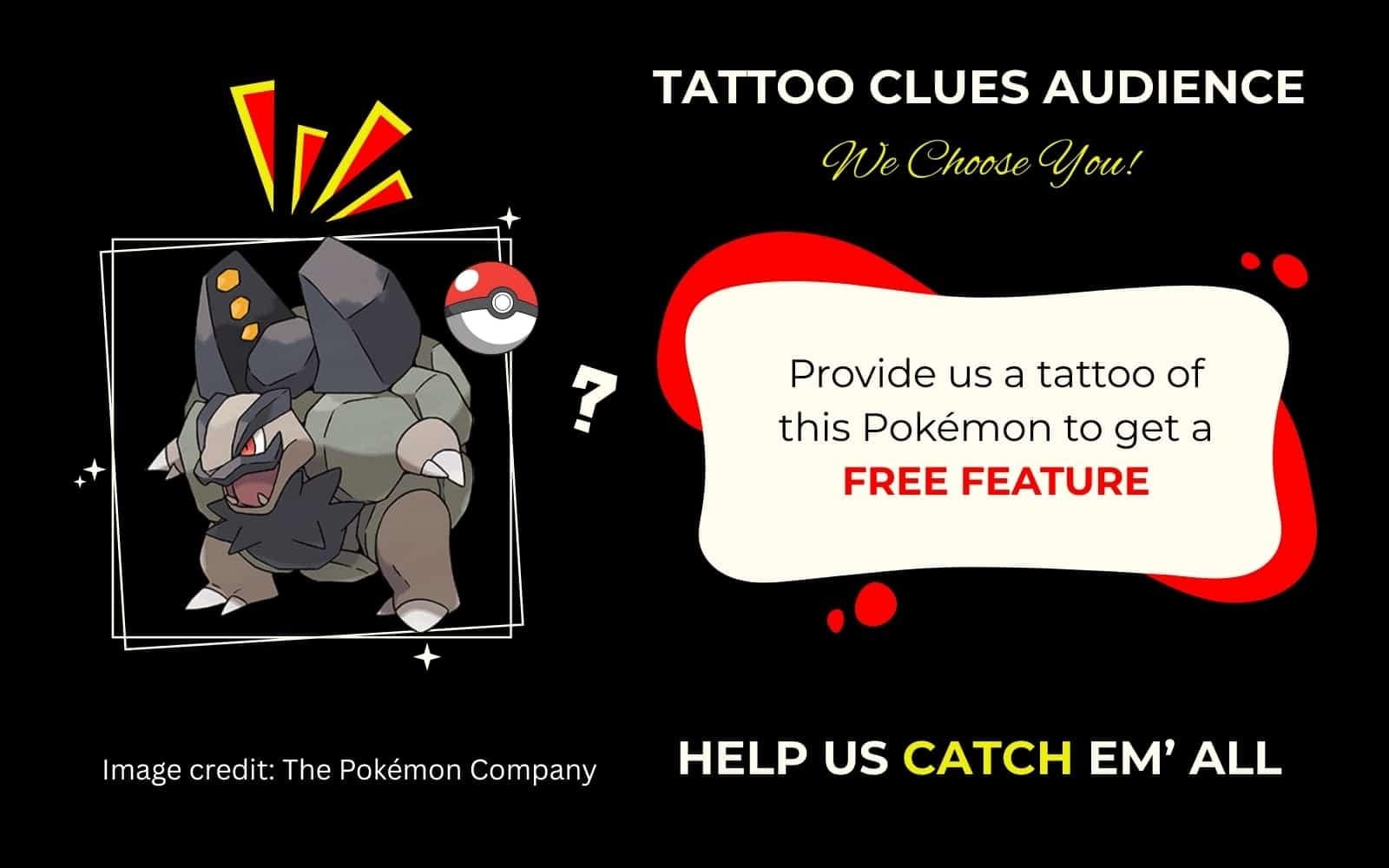 Finding Alolan Golem Pokémon Tattoo