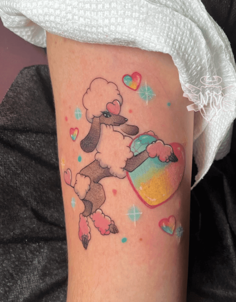 Furfrou Kalos Pokémon Tattoo