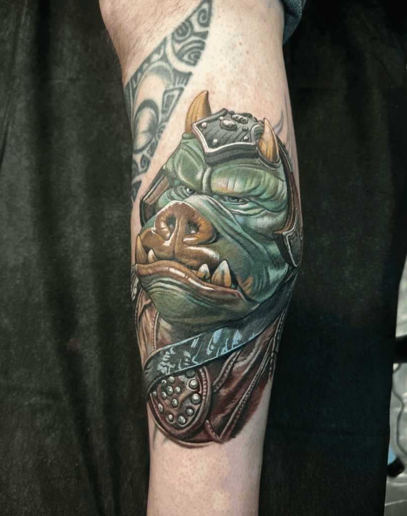 Gamorrean Star Wars Tattoo