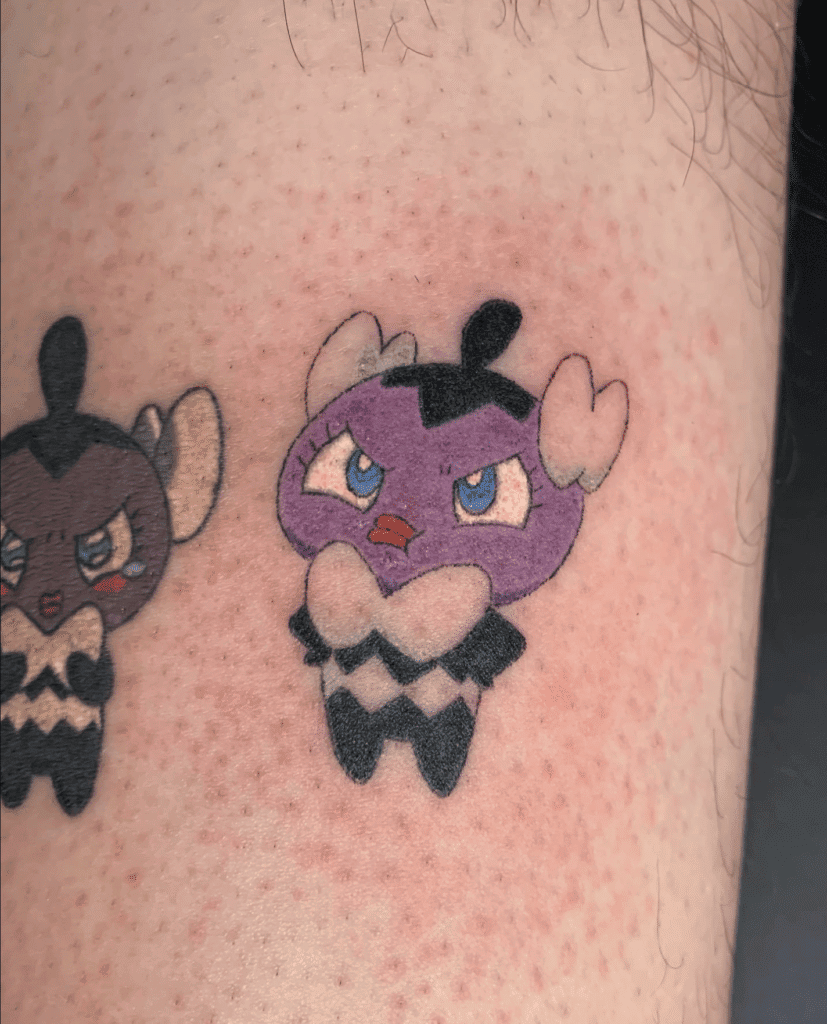 Gothita Angry Unova Pokémon Tattoo