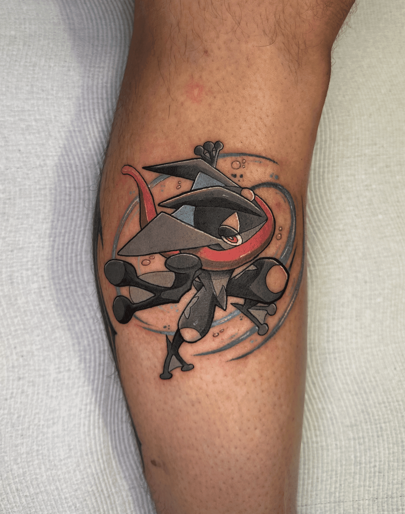 Greninja Kalos Pokémon Tattoo