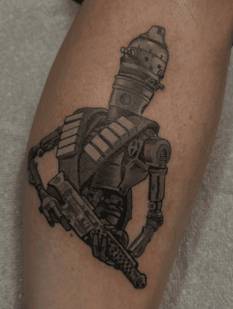 IG-11 Star Wars Tattoo