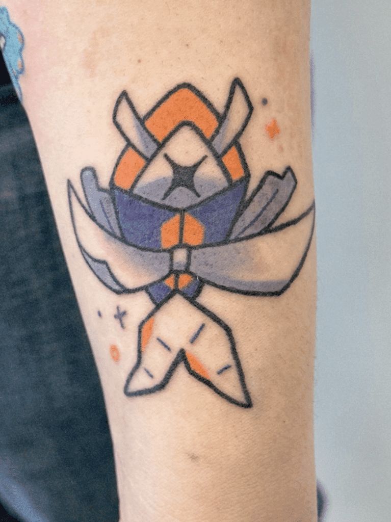 Kartana Cute Alola Pokémon Tattoo