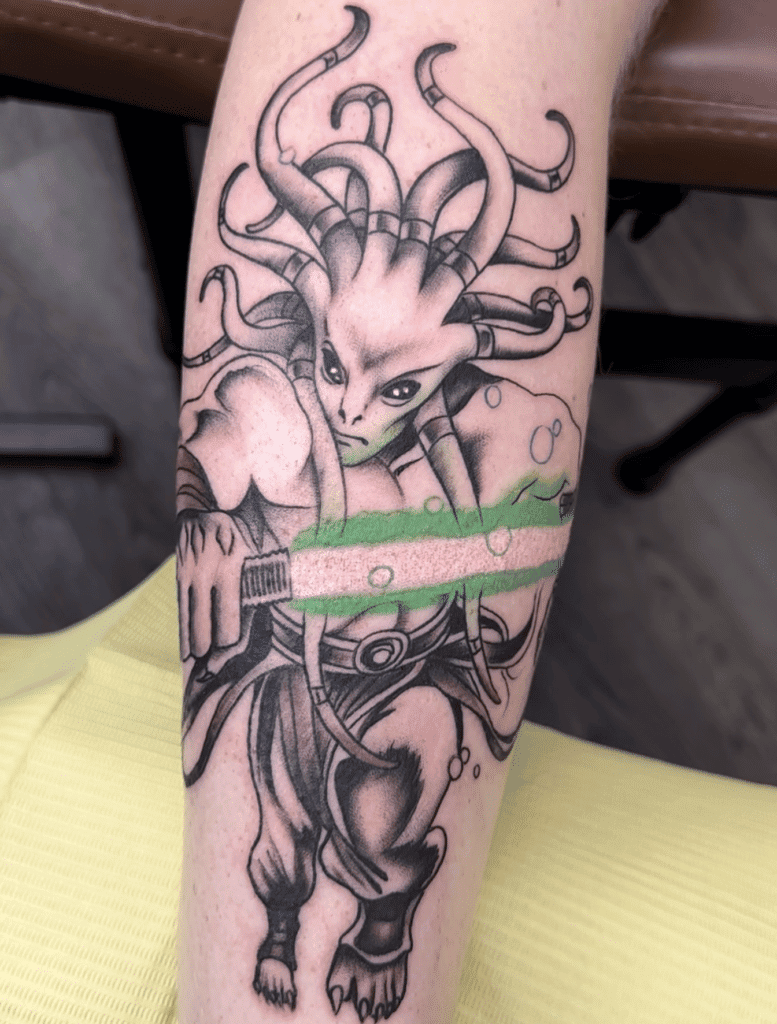 Kit Fisto Water Star Wars Tattoo