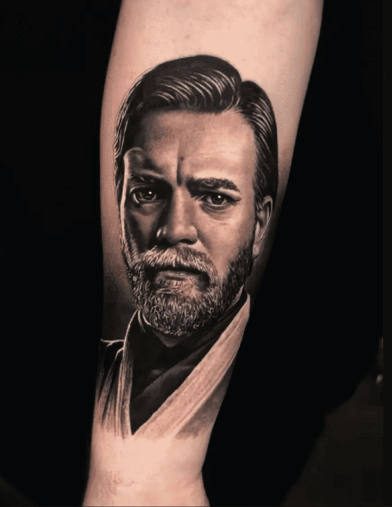 Obi-Wan Star Wars Tattoo