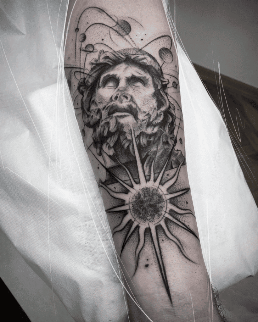 Odysseus Greek Mythology Tattoo