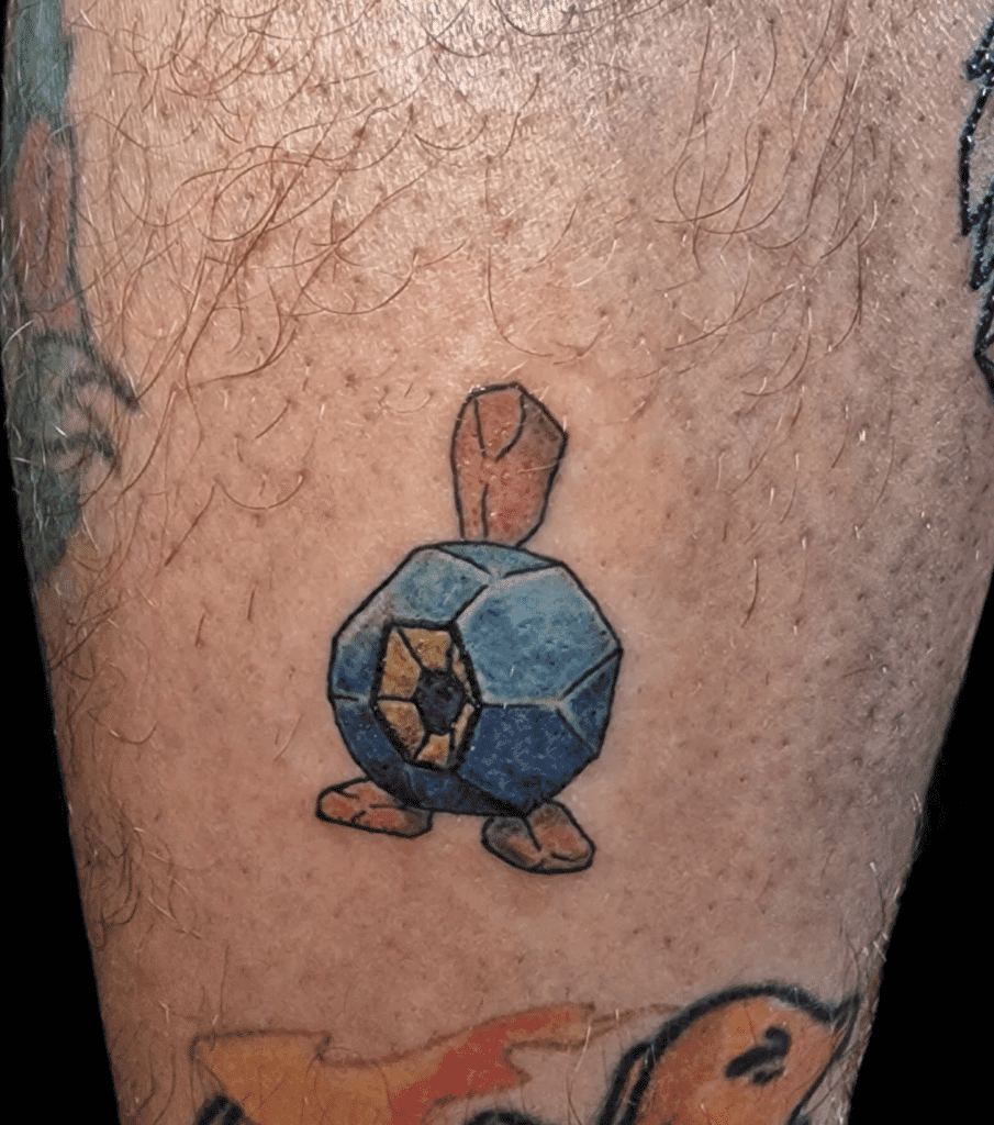 Roggenrola Unova Pokémon Tattoo