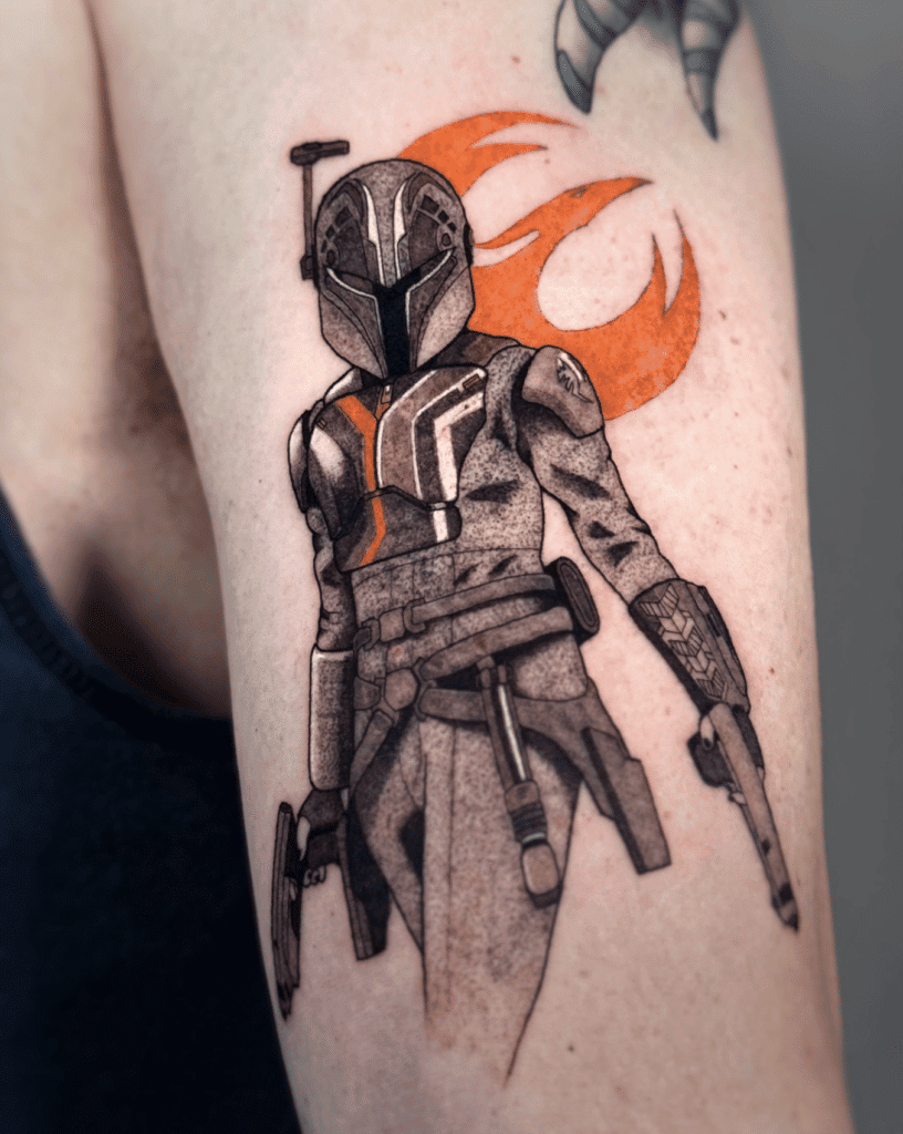 Sabine Wren Star Wars Tattoo
