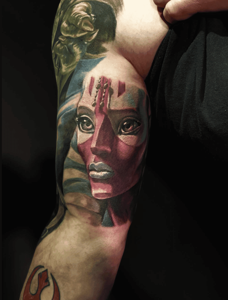 Shaak Ti Star Wars Tattoo