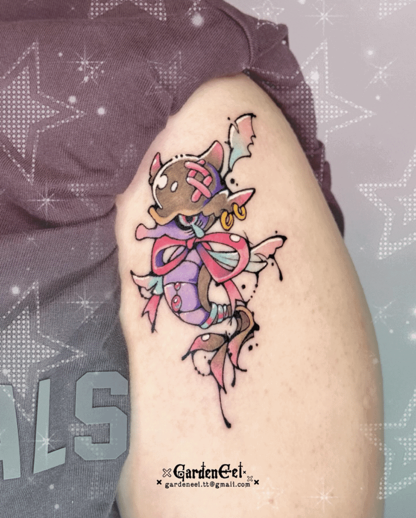 Skrelp Kalos Pokémon Tattoo