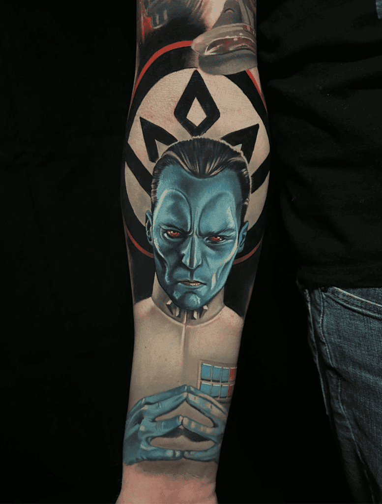 Thrawn Empire Star Wars Tattoo